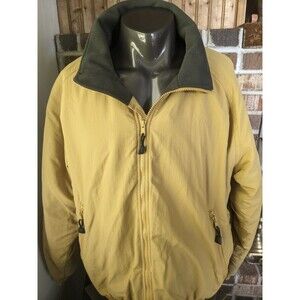 Cabela's Outdoor Gear Mustard Puffer Coat Jacket Men's Size Large